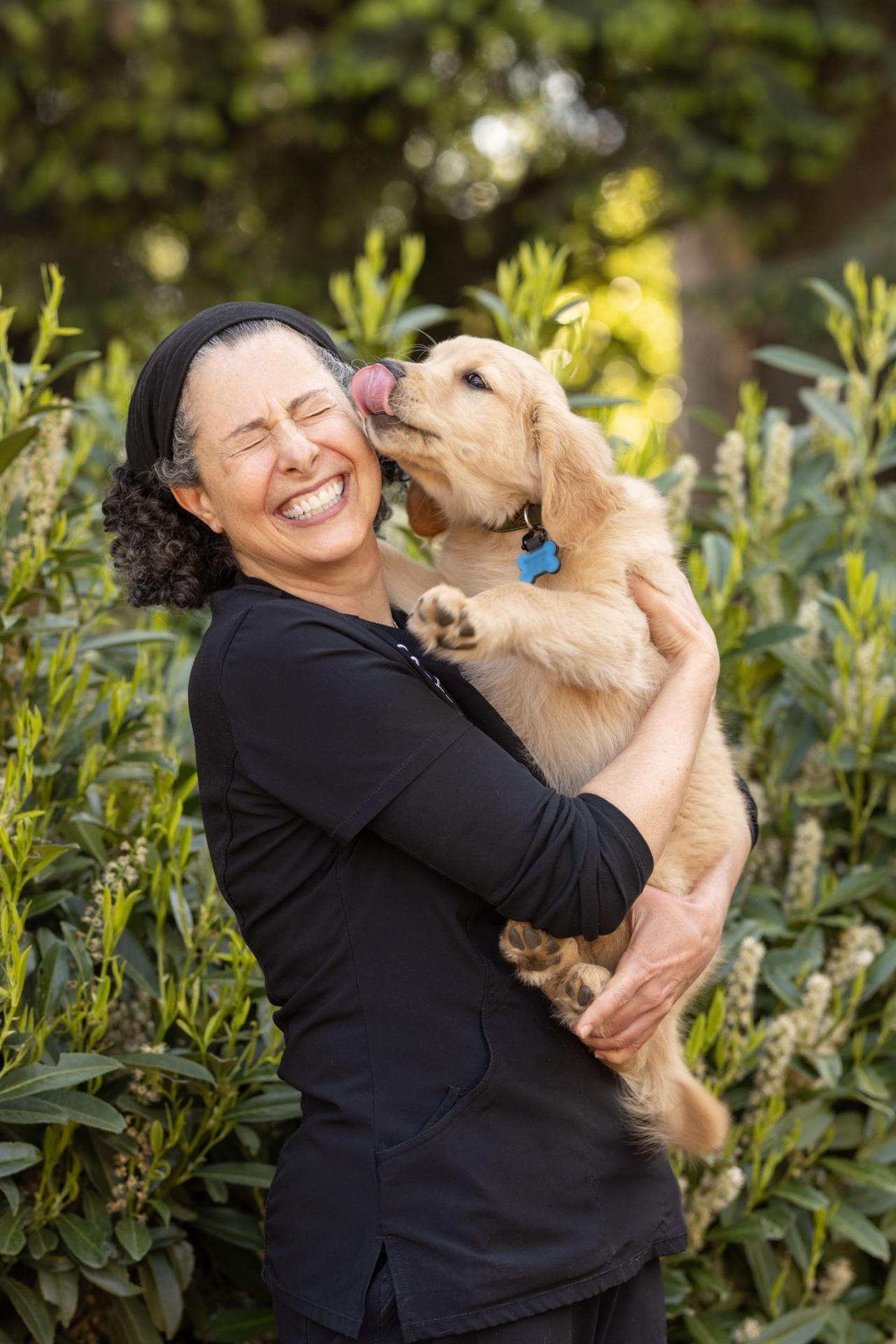 Kerry with New Puppy - Vet Near Me Hood River, Oregon - Tucker Road Animal Hospital